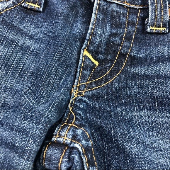 True Religion Women’s Twist Leg Flare Jeans Size 26 - Picture 5 of 15